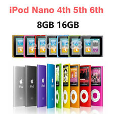 Apple iPod Nano 4ª 5ª 6ª Geração 8GB 16GB MP3 MP4 Player comprar usado  Enviando para Brazil