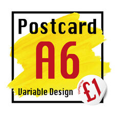 Impressão de cartões postais de alta qualidade A6, 350 gsm cartão postal envio 24 horas comprar usado  Enviando para Brazil
