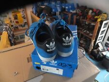 Adidas gazelle bluetrainers for sale  CARDIFF