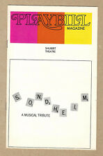 Sondheim: Muzyczny hołd marzec 1973 Playbill, Neil Simon podpisane zaproszenie ++ na sprzedaż  Wysyłka do Poland