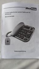 Maxcom kxt481sos notruftelefon gebraucht kaufen  Böckingen