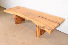 slab top table walnut for sale  South Bend
