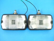 2 lâmpadas H3 Cibie 35 lâmpada de neblina quadrada carro antigo Showa corpo preto lente transparente Ae86 Ae8 comprar usado  Enviando para Brazil