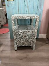 Gorgeous teal nightstand for sale  Calabasas