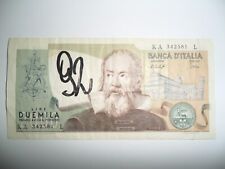 Banconota 2000 lire usato  Reggio Calabria