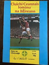 Gaa programmes 1983 for sale  Ireland