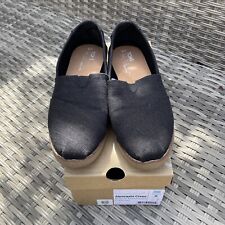 Womens toms black for sale  ELY