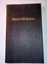 Merck 1899 manual for sale  Greenwood