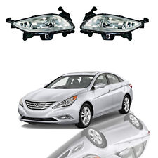 Para 2011 2012 2013 Hyundai Sonata para-choque dianteiro luzes de neblina motorista passageiro DRL comprar usado  Enviando para Brazil