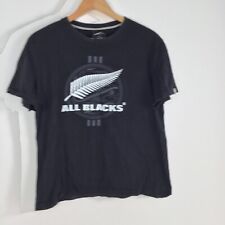 Adidas Nueva Zelanda Todos los Negros Hombre Camiseta Talla M Mangas Cortas Cuello Redondo 032250 segunda mano  Embacar hacia Argentina
