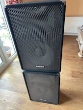 Prosound professional speakers for sale  COLCHESTER