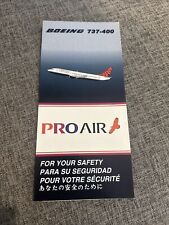 Proair boeing 737 for sale  Fort Worth