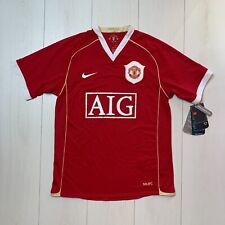 *Com etiquetas* Camisa de futebol Deatstock Manchester United 2006/2007 Home tamanho P comprar usado  Enviando para Brazil
