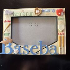 baseball theme picture frame for sale  Sherrills Ford