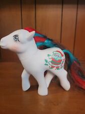 My Little Pony MERRY Treat Vintage 1984 MLP Branco Com Design de Papai Noel Hasbro comprar usado  Enviando para Brazil