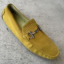 Mens moccasins yellow for sale  San Antonio