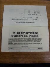 1969/1970 Queens Park Rangers: Pools Agents Formulário de Inscrição - Folha Única, Unu, usado comprar usado  Enviando para Brazil