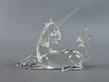 Scultura unicorno cristallo usato  Inverigo