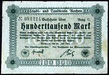 Aachen 1923 100 for sale  Elkader