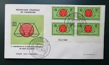 Cameroun fdc 1963 d'occasion  Aigurande