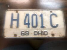 Ohio 1969 license for sale  Maumelle