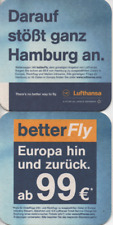 Bierdeckel lufthansa bild gebraucht kaufen  Hamburg