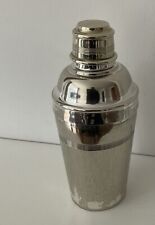 silver plated cocktail shaker for sale  CROWBOROUGH