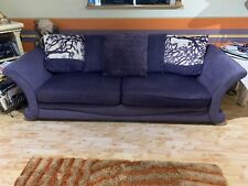 Purple sofas for sale  DUNFERMLINE