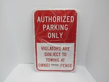 Authorized parking metal for sale  Chillicothe