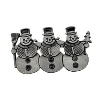 Pewter brooch snowman for sale  Lead Hill