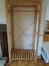 Wooden clothes rail for sale  POOLE