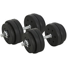HOMCOM 30 KG Dumbbells Weight Set Hand Weight for Body Fitness Refurbished for sale  Shipping to South Africa