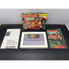Donkey Kong Country Super Nintendo SNES Auténtico Original - Completo En Caja segunda mano  Embacar hacia Argentina