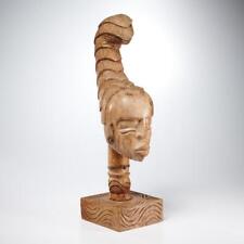 female carved wood heads for sale  Boonton