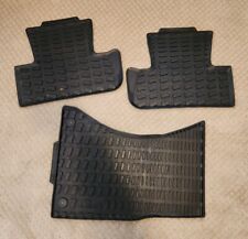 Audi Q5 set of OEM Rubber all-weather Floor Mats (Black)  for sale  Shipping to South Africa