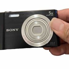 Câmera Digital Sony Cybershot DSC-W800 20.1MP 5x Zoom Óptico, Carregador + 2 Baterias comprar usado  Enviando para Brazil