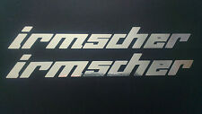 Irmscher chrome stickers for sale  Shipping to Ireland