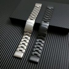Liga de titânio + pulseira de aço inoxidável para Garmin Fenix 6 6x Pro 5 5x Plus comprar usado  Enviando para Brazil
