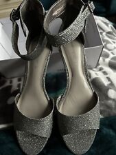 Silver shoes size for sale  COVENTRY