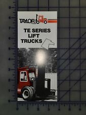 Taylor series forklift for sale  Suffolk