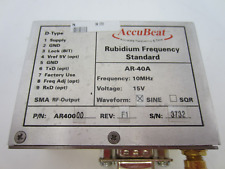 Accubeat rubidium frequency for sale  Tallahassee