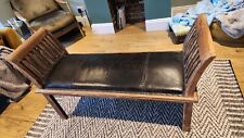 Wooden hall bench for sale  READING