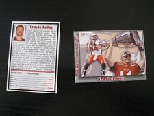 Travis Lulay (Montana State) 2019 CFL Jogo Alumni series card # 492, usado comprar usado  Enviando para Brazil