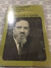 Journal rabbi jakobovitz. for sale  MANCHESTER