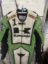 Kawasaki motorcycle leathers for sale  LOUTH
