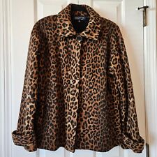 leopard nwt jacket print for sale  Granger