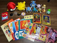 Lote de Juguetes Pokemon De Colección - Peluche Pikachu, Estatuillas, Pegatinas, Monedas, usado segunda mano  Embacar hacia Argentina