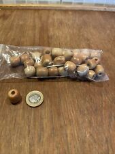 Wooden beads x30 for sale  TAUNTON