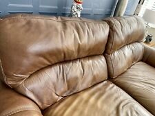 10.00 leather sofa for sale  BLYTH