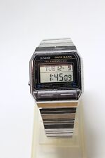 CASIO vintage DATA BANK DB-202 prata telememo 20 relógio retrô quadrado comprar usado  Enviando para Brazil